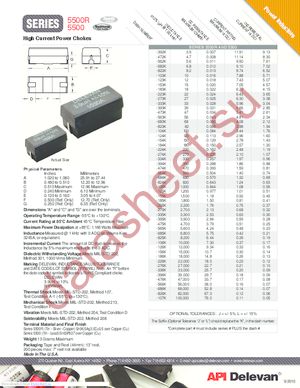 5500R-683K datasheet  