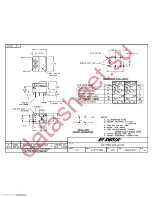 5511MREDREDGRN datasheet  