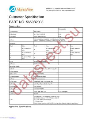 5650B2008 NC199 datasheet  