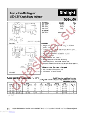 566-0407 datasheet  