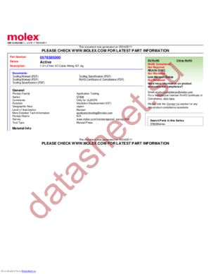 57838-5000 datasheet  