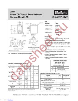 595-2101-007F datasheet  