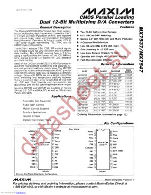 5962-8965702LA datasheet  