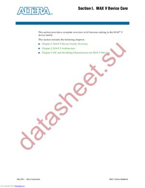 5M40ZE64C4N datasheet  