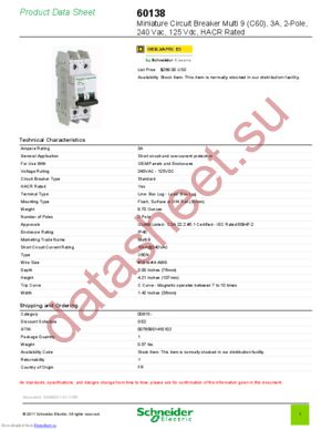 60140 datasheet  