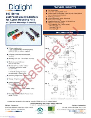 607-3332-340F datasheet  