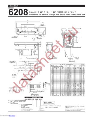 006208530410000+ datasheet  