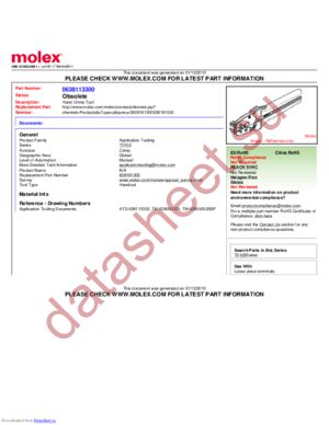 63811-3300 datasheet  