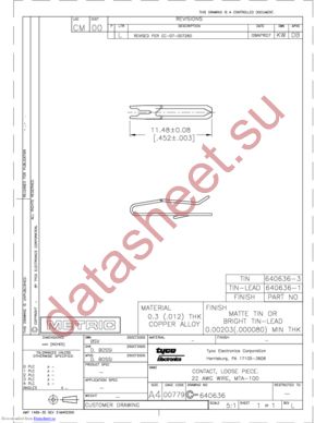 640636-3 datasheet  