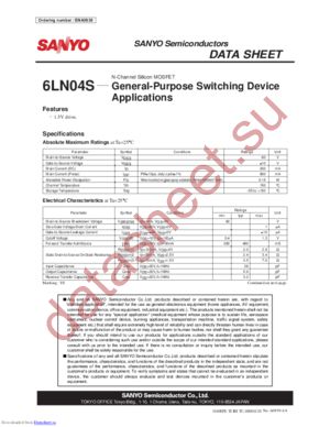 6LN04S datasheet  