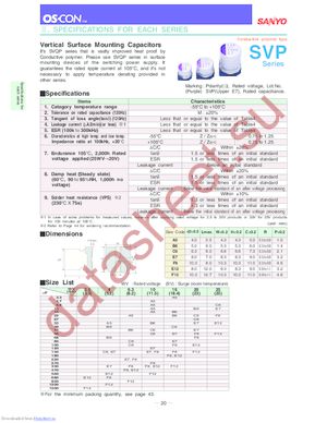 6SVP470MX datasheet  