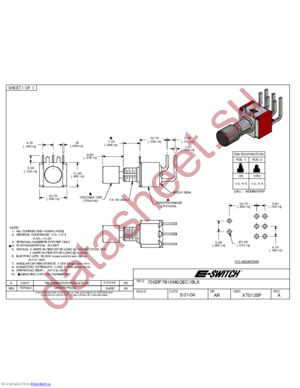 700DP7B10M6QEC1BLK datasheet  