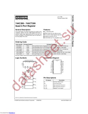 74ACT399SJ_Q datasheet  