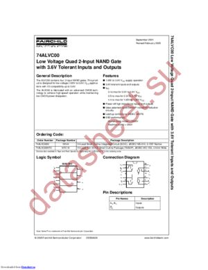 74ALVC32MTCX-NL datasheet  