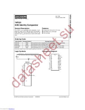 74F521SC_NL datasheet  