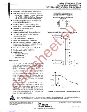 75LBC184 datasheet  