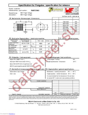 768772102 datasheet  