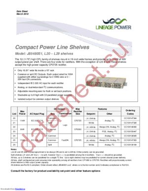 J85480S1L20Z datasheet  