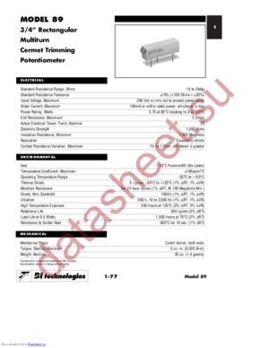 89PR200LFTB datasheet  