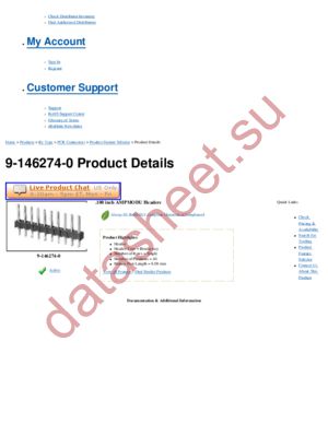 9-146274-0-20 datasheet  