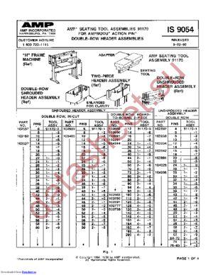 1-91170-5 datasheet  