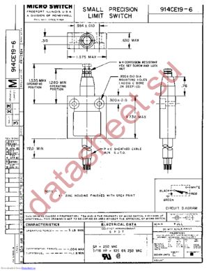 914CE19-6 datasheet  