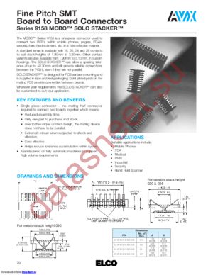 9158016025001 datasheet  