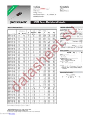 9250A-153-RC datasheet  