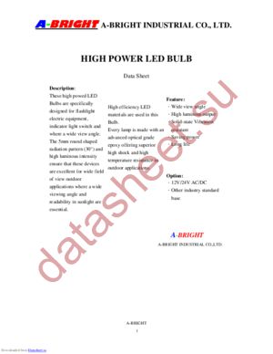 AB-0351BA-12V-M00-0 datasheet  