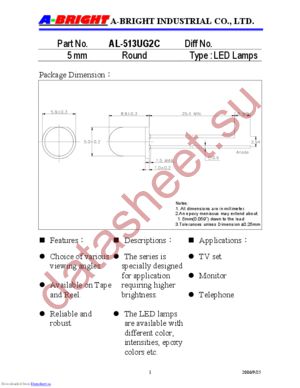 AL-513UG2C_06 datasheet  