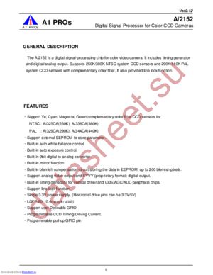 AI2152 datasheet  