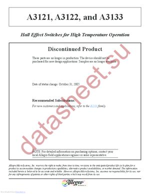 A3121ELTTR datasheet  