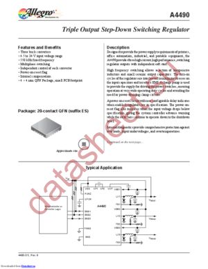 A4490EESTR-T datasheet  