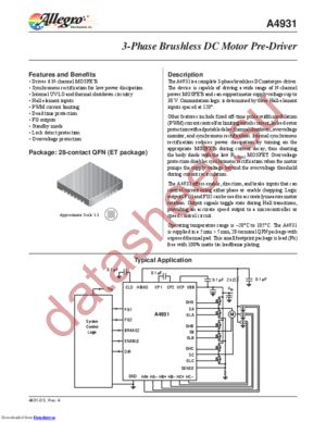 A4931METTR-T datasheet  