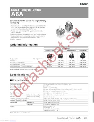 A6A16R datasheet  
