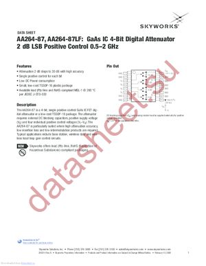 AA264-87_05 datasheet  