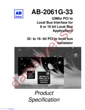 AB2061-33 datasheet  