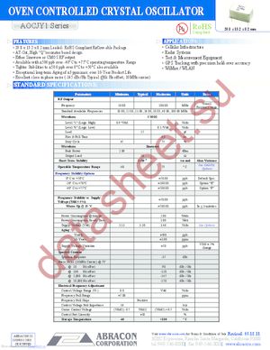 AOCJY1-40.000MHZ-E datasheet  