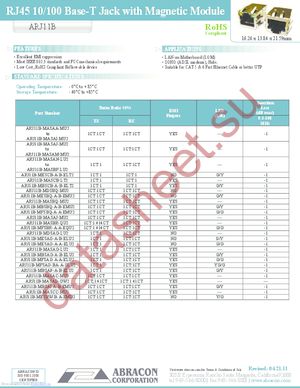 ARJ11B-MASBE-LU2 datasheet  