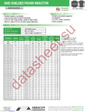 ASPI-6045S-510M-T datasheet  