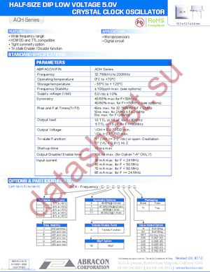 ACH-50.000MHZ-C datasheet  