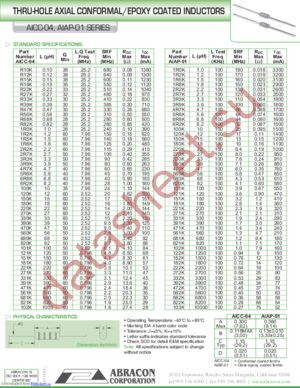 AIAP-02-103-K datasheet  