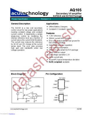 AQ105DY-C5-12-TRL datasheet  