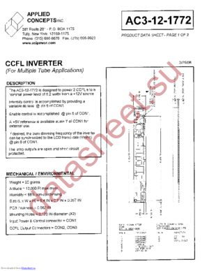 AC3-12-1772 datasheet  