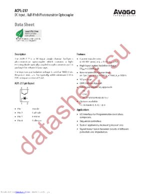 ACPL-217-56CE datasheet  