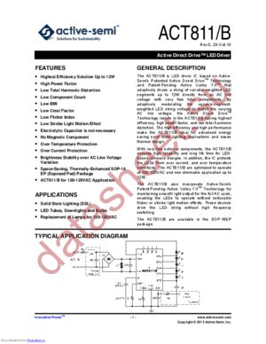 ACT811YK-T datasheet  