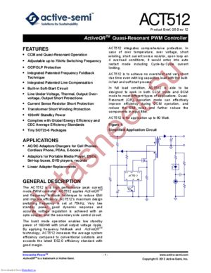 ACT512US-T datasheet  