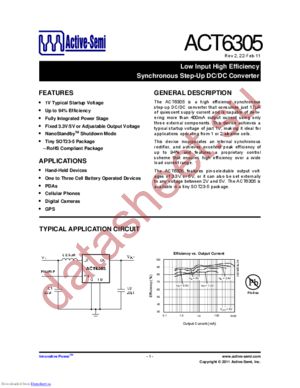 ACT6305_11 datasheet  