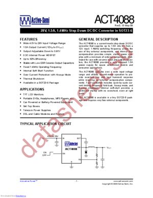 ACT4088US-T datasheet  