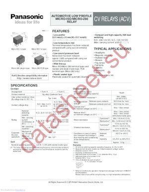 ACV32012 datasheet  